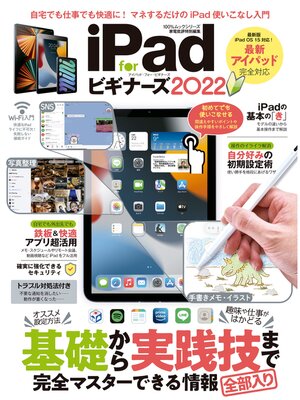 cover image of 100%ムックシリーズ　iPad for ビギナーズ 2022
